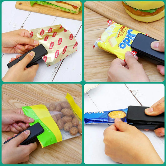 Mini Bag Sealer 2 in 1