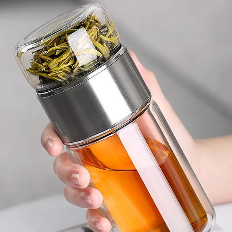Tea/Water Bottle With Tea Filter